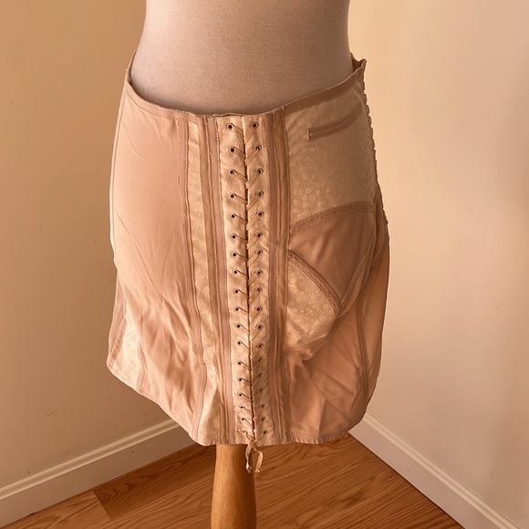 New! zara Ateller large lingerie style silk blend sheer two piece silk skirt. - Picture 16 of 16
